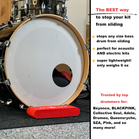 The Ultimate KickBlock Bundle - Deluxe Drum Rug + KickBlock + 2 PedalBlocks