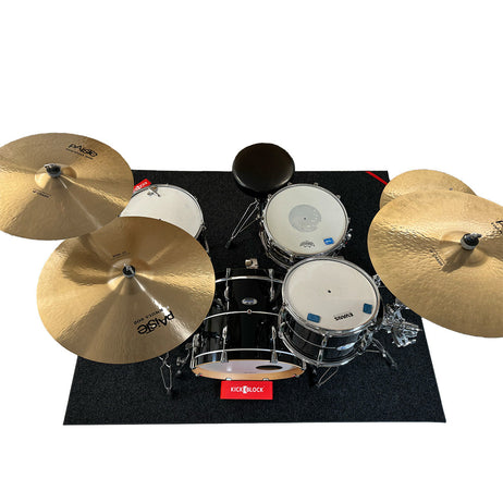 The Ultimate KickBlock Bundle - Deluxe Drum Rug + KickBlock + 2 PedalBlocks